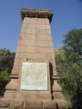 Monument at Vic Falls 